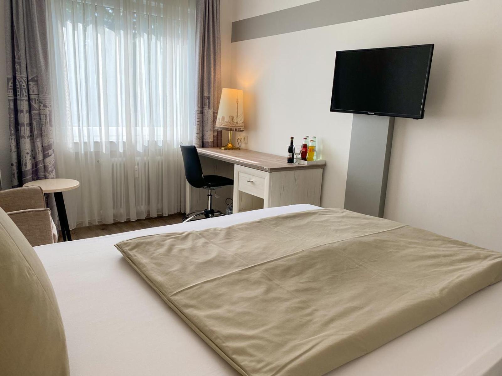 Hotel Angerland Garni Ratingen Buitenkant foto